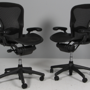 Bill Stumpf og Don Chadwick for Herman Miller kontorstol, model Aeron. Lumbar support. Model B
