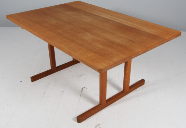 Børge Mogensen shaker spisebord, model 6289. Olieret massiv eg - Image 2