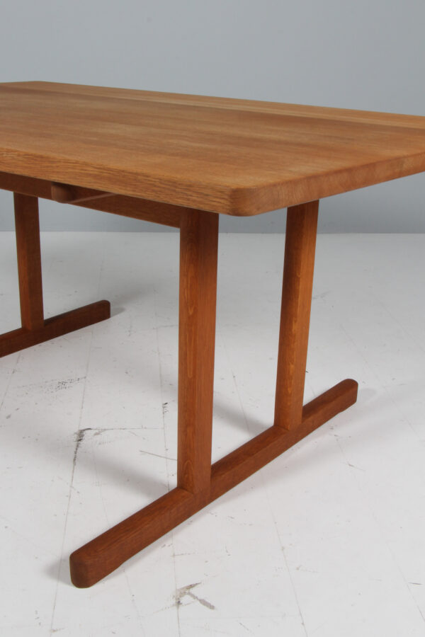 Børge Mogensen shaker spisebord, model 6289. Olieret massiv eg - Image 4
