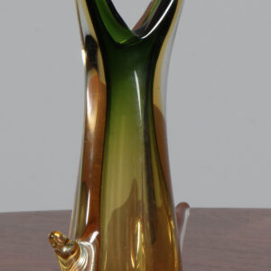 Flavio Poli for Murano vase i spirende stil af glas