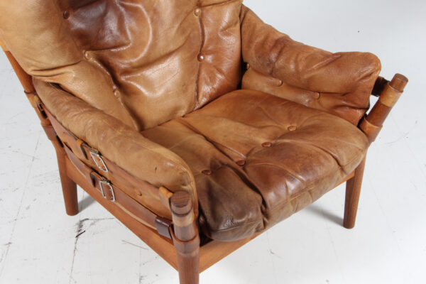 John Mortensen for Magnus Olesen, Lænestol af eg, model 4521 - Image 5