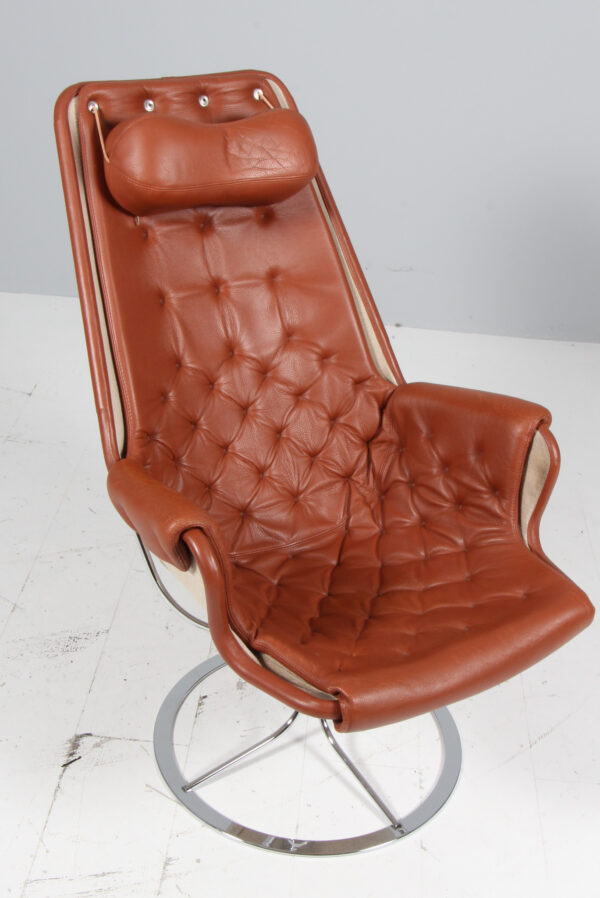 Bruno Mathsson Jetson lænestole, cognac læder - Image 2