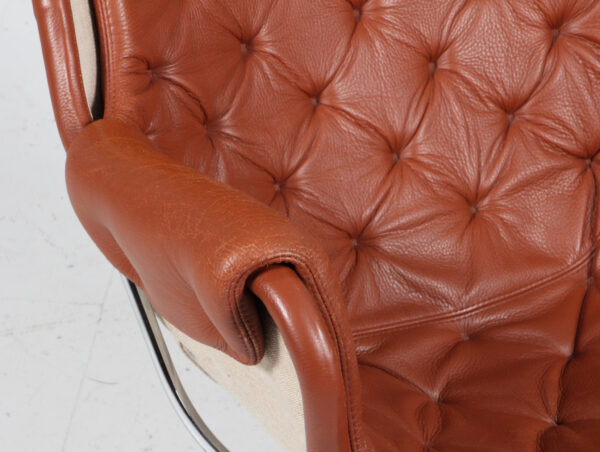 Bruno Mathsson Jetson lænestole, cognac læder - Image 9