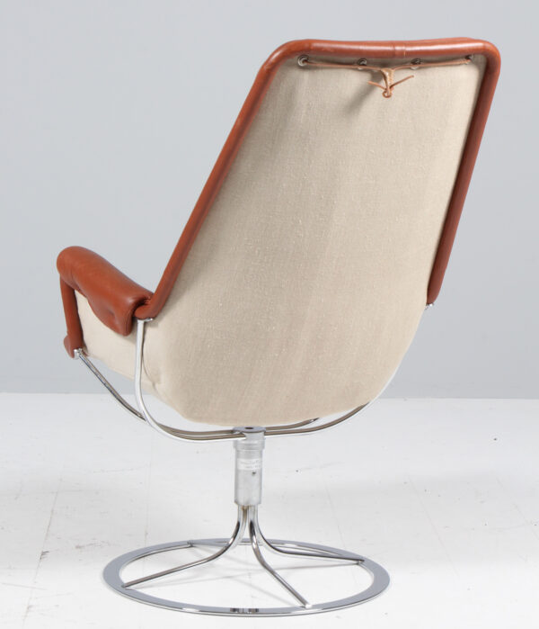 Bruno Mathsson Jetson lænestole, cognac læder - Image 4