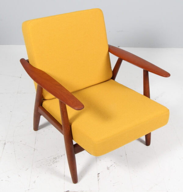 Hans J. Wegner Cigar lænestol af eg og teak, model GE-240 - Image 2