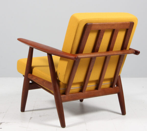 Hans J. Wegner Cigar lænestol af eg og teak, model GE-240 - Image 3
