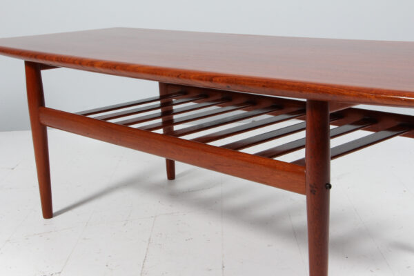 Grete Jalk sofabord af teak - Image 3