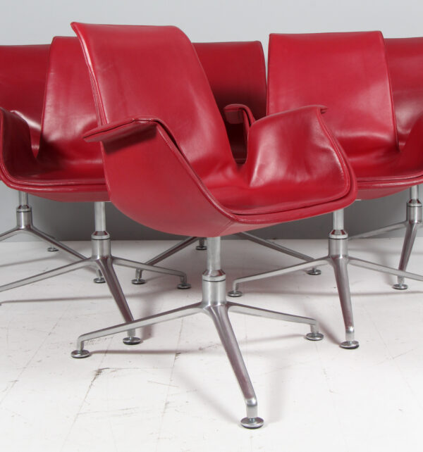 Preben Fabricius og Jørgen Kastholm. Stole, model 'Tulip' - Image 7
