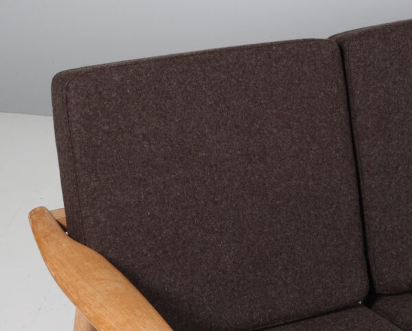 Hans J. Wegner tre personers cigar sofa model GE-240/3 - Image 8