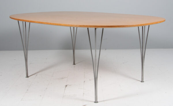 Piet Hein & Bruno Mathsson super ellipse bord eg