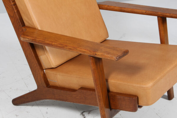 Hans J. Wegner højrygget lænestol, model GE290A - Image 5