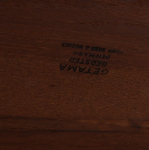Hans J. Wegner sofabord af røget eg, model GE15 - Image 3