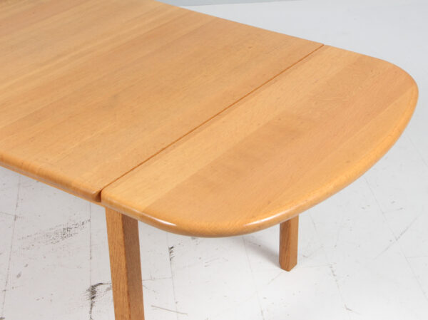 Hans J. Wegner sofabord med klapper, massiv eg. Model GE85 - Image 7