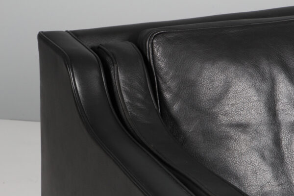 Børge Mogensen. Fritstående to pers. sofa, model 2212. Original betrukket - Image 6