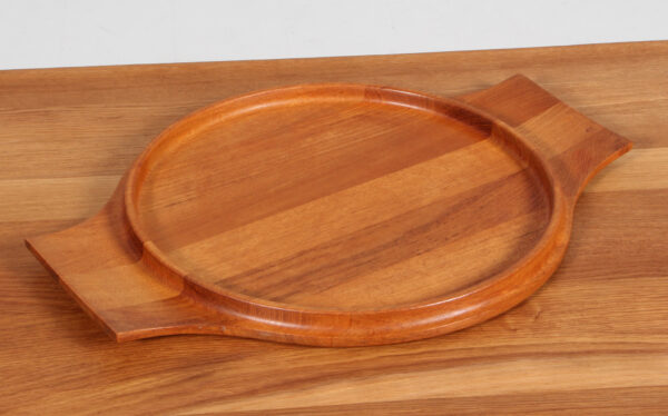 Jens Harald Quistgaard stort fad af massiv teak - Image 2