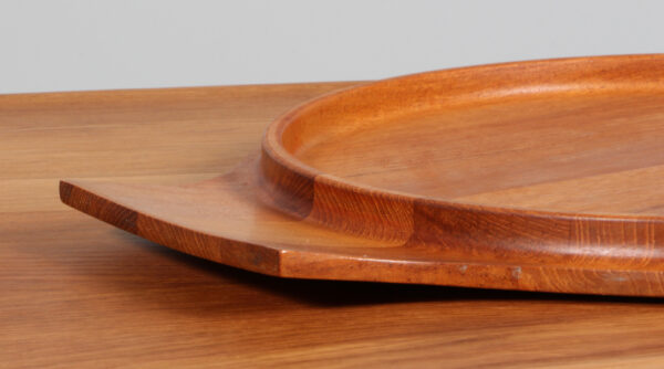 Jens Harald Quistgaard stort fad af massiv teak - Image 6