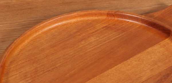 Jens Harald Quistgaard stort fad af massiv teak - Image 4