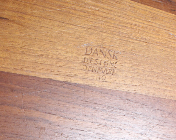 Jens Harald Quistgaard stort fad af massiv teak - Image 3