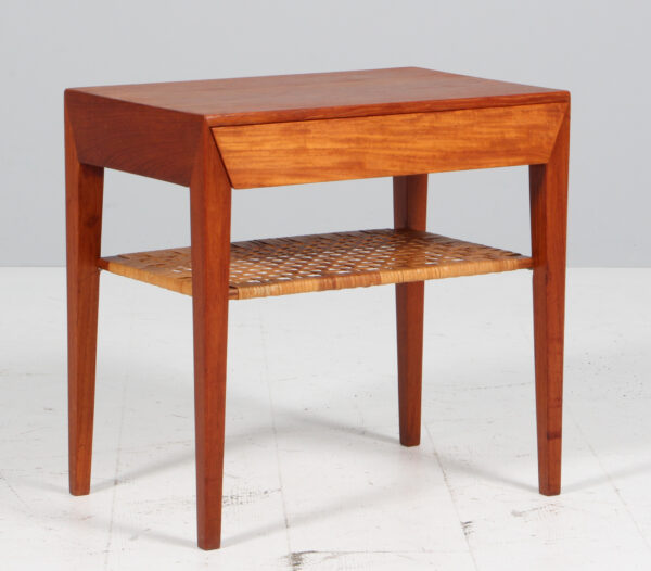 Severin Hansen natbord af teak og flet