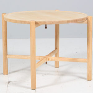 Hans J. Wegner bakkebord af massiv sæbebehandlet ask, PP35