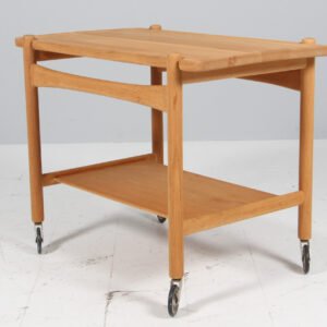 Hans J. Wegner bakkebord af massiv eg, model AT47