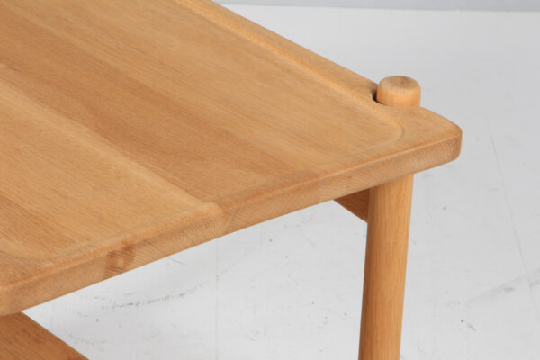 Hans J. Wegner bakkebord af massiv eg, model AT47 - Image 5