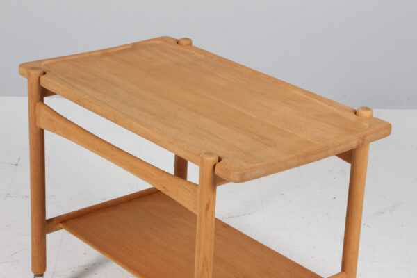 Hans J. Wegner bakkebord af massiv eg, model AT47 - Image 4