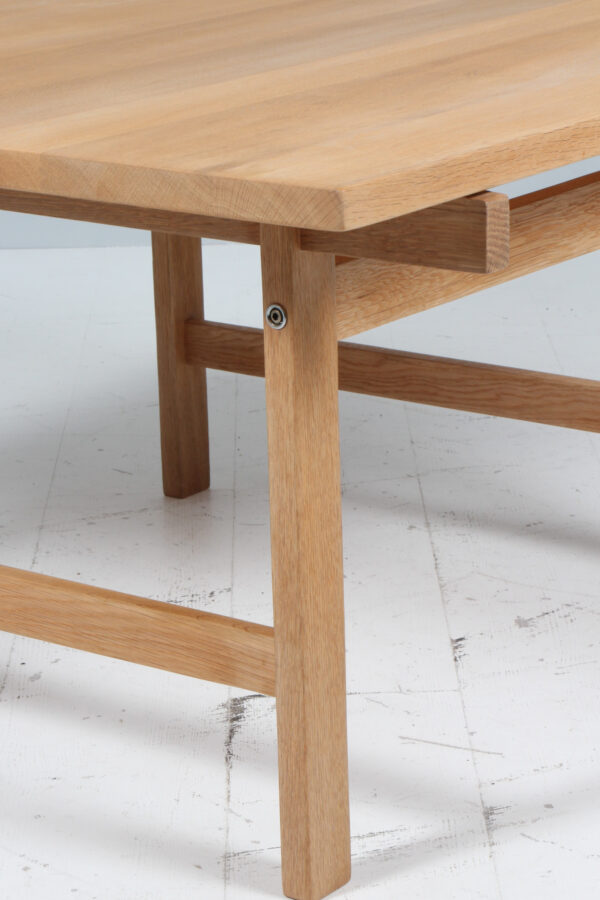Hans J. Wegner sofabord af massiv sæbebehandlet eg. PP Møbler - Image 7