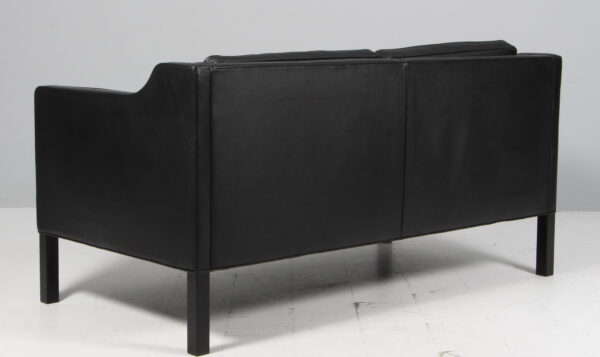 Børge Mogensen. Fritstående to pers. sofa, model 2212. Original betrukket - Image 2