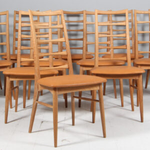 Niels Koefoed. Stole. model ‘Lis’ af massiv eg