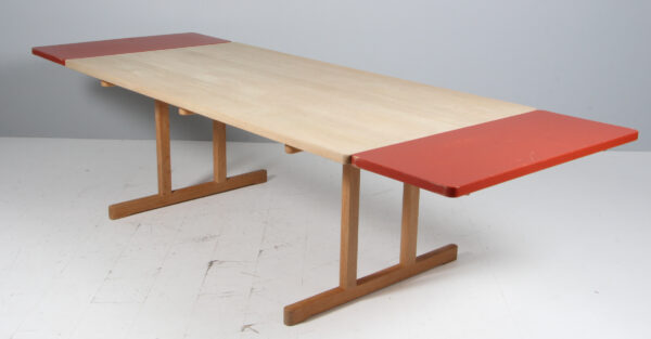 Børge Mogensen Shaker spisebord af massiv sæbebehandlet eg, model 6286