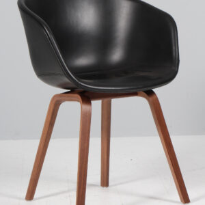 Hay AAC22 About A Chair armstole, nybetrukket sort silk anilin