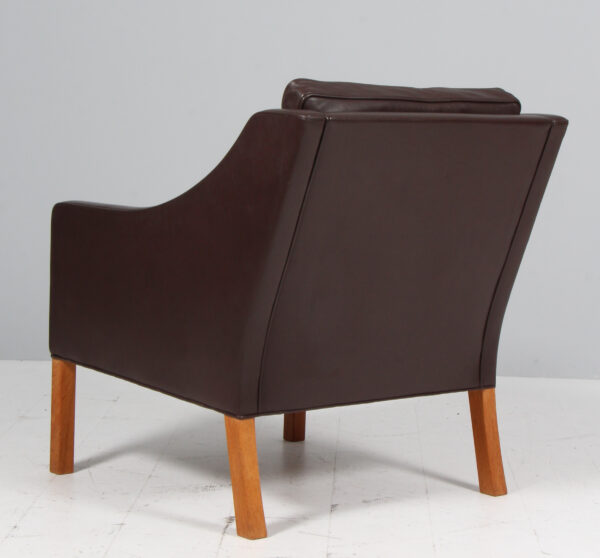 Børge Mogensen. Lænestol, model 2207. Original betrukket - Billede 3