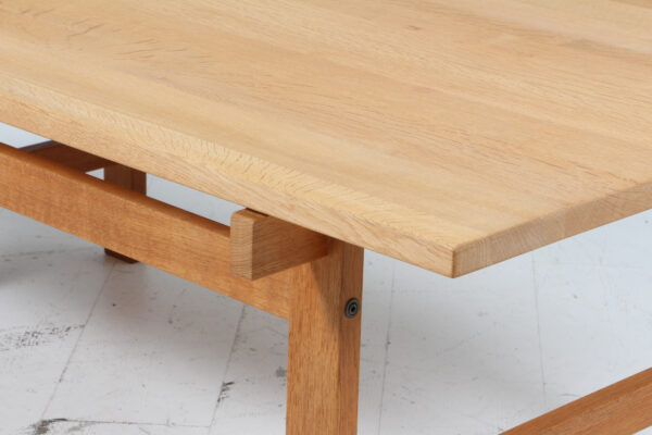 Hans J. Wegner for Andreas Tuck, Sofabord af massiv sæbebehandlet eg. - Billede 5