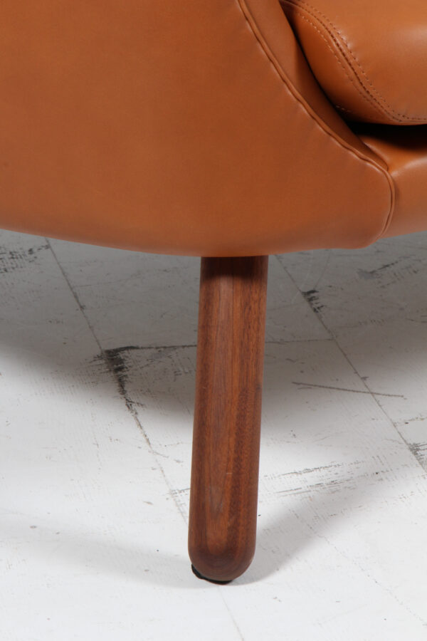 Finn Juhl To personers sofa, walnut elegance, model Poet - Billede 7