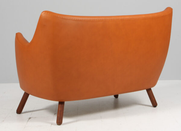 Finn Juhl To personers sofa, walnut elegance, model Poet - Billede 3