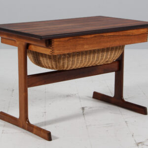 Kai Kristiansen sybord af palisander og flet