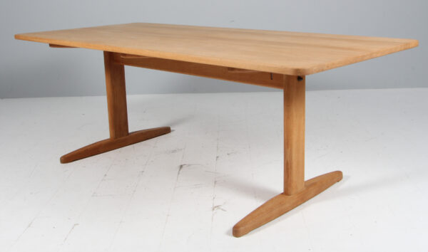 Børge Mogensen shakerbord af massiv sæbebehandlet eg, model C18