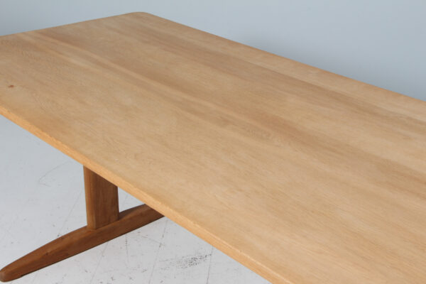 Børge Mogensen shakerbord af massiv sæbebehandlet eg, model C18 - Billede 5