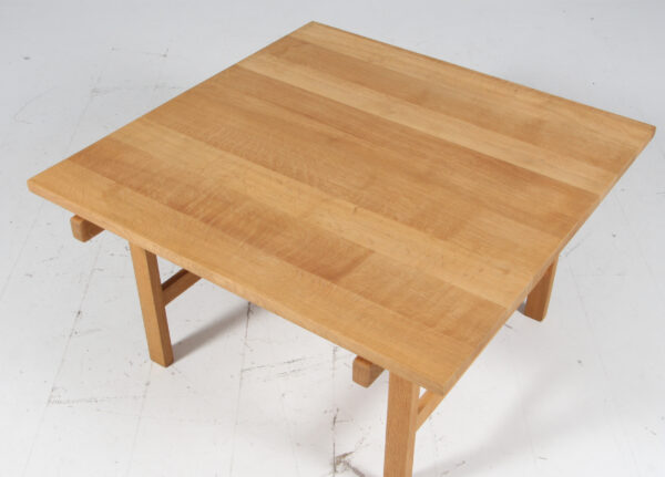 Hans J. Wegner sofabord af massiv sæbebehandlet eg. Andreas Tuck - Billede 2