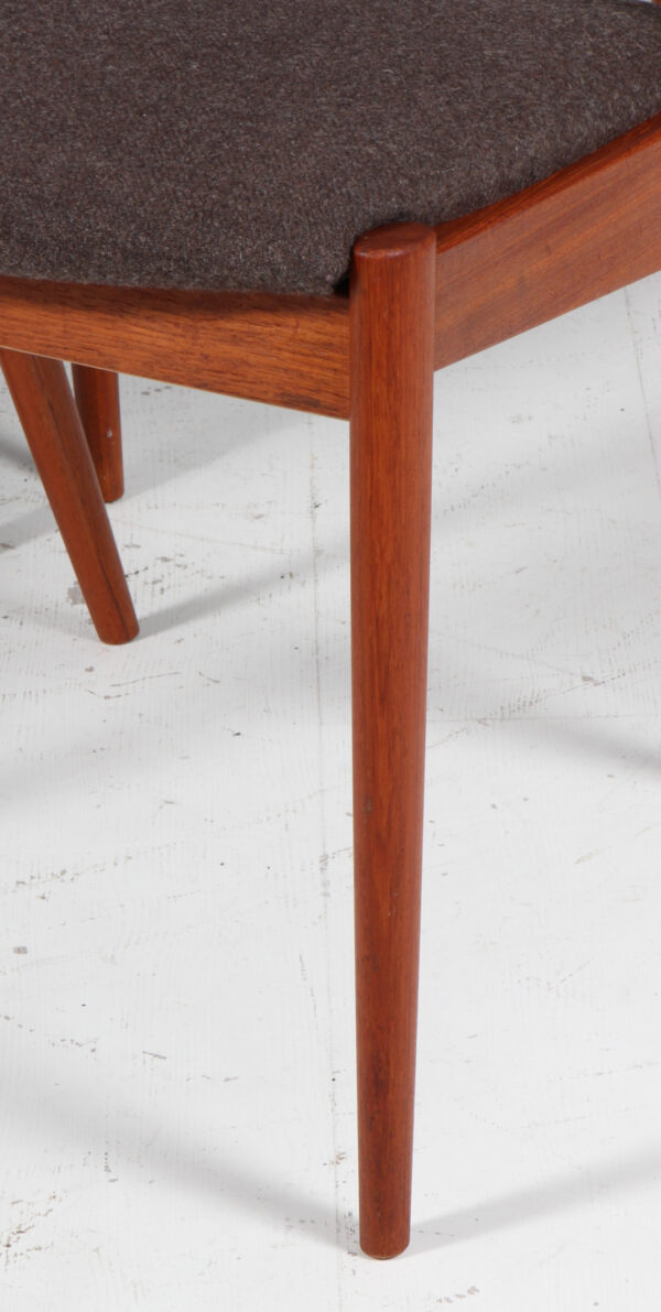 Kai Kristiansen. Fire armstole i teak, model 42 - Billede 3