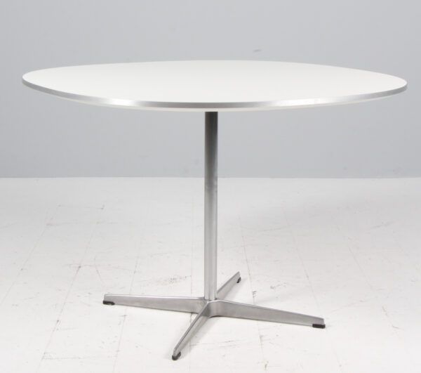 Piet Hein & Arne Jacobsen super cirkulært spisebord af laminat.