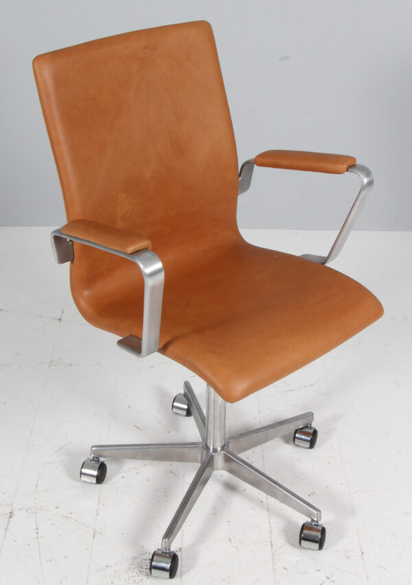 Arne Jacobsen Oxford kontorstol, nybetrukket - Billede 2