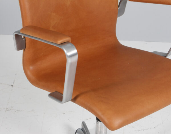 Arne Jacobsen Oxford kontorstol, nybetrukket - Billede 6
