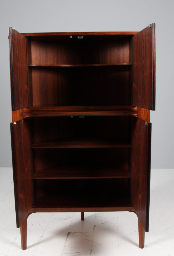 Dansk Møbelproducent hjørneskab af palisander, 1960'erne - Billede 4