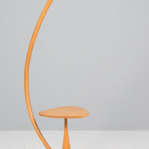 Severin Hansen Jr., tilskrevet. Bridgelampe af bøg