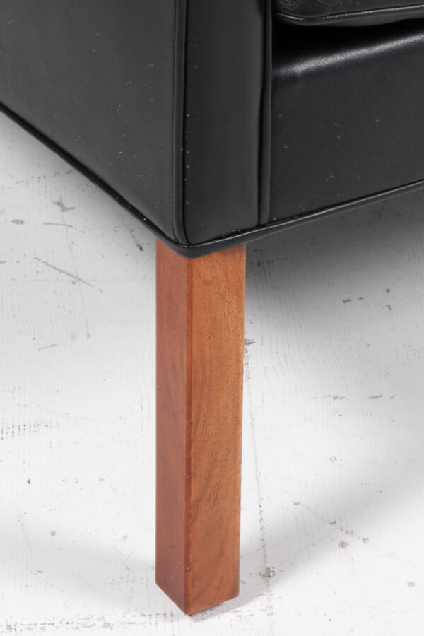Børge Mogensen. Fritstående to pers. sofa, model 2208. Original betrukket - Billede 5