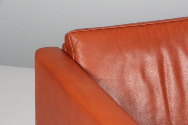 Hans J. Wegner to personers sofa, model AP62/2, original betrukket - Billede 6