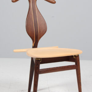 Hans J. Wegner. 'Jakkens Hvile' i wengé, model PP250. Limited Edition, nr. 5 ud af 13 stk