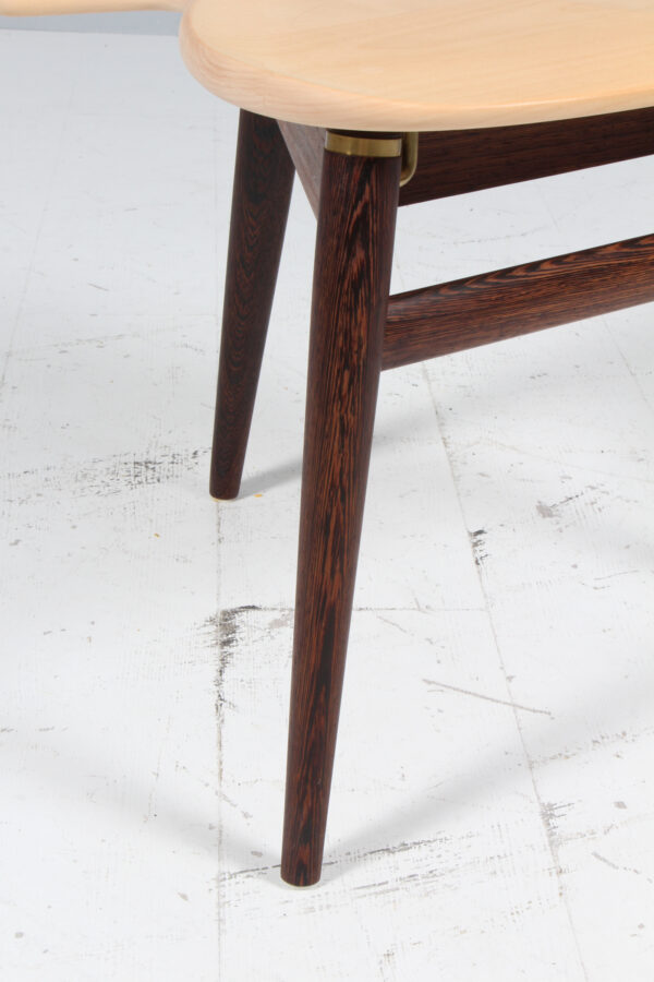 Hans J. Wegner. 'Jakkens Hvile' i wengé, model PP250. Limited Edition, nr. 5 ud af 13 stk - Billede 9